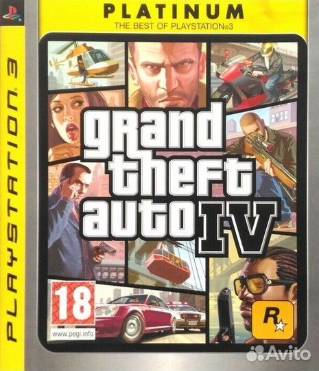 Grand Theft Auto 4 (IV) (GTA 4) (Platinum)