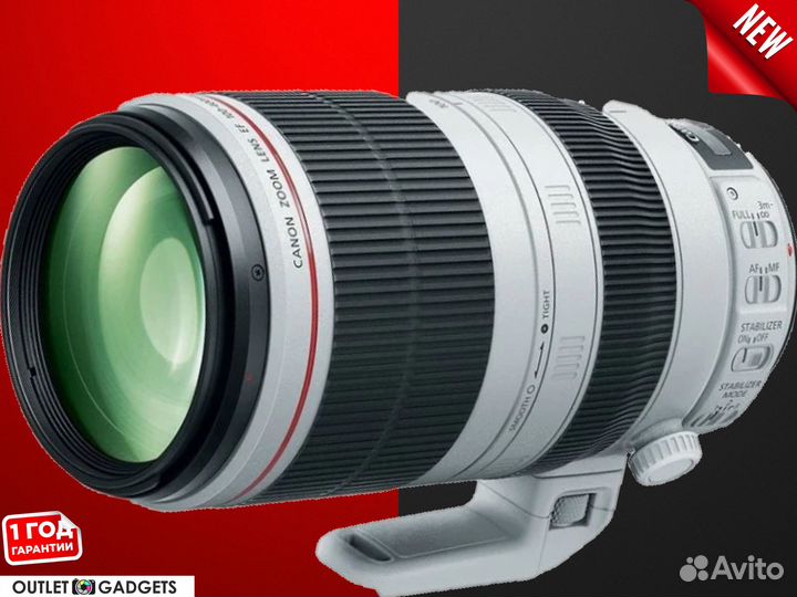 Canon EF 100-400mm f4.5-5.6L IS II USM (NEW)