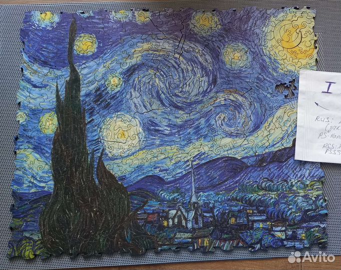 Сборка пазлов на дому