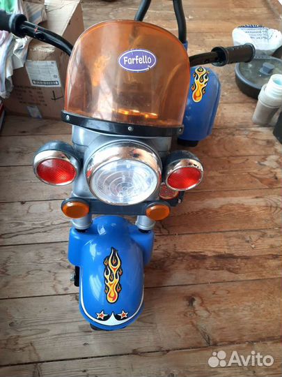 Детский электро мотоцикл