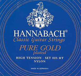 Hannabach 825HT - Blue pure gold Комплект струн дл