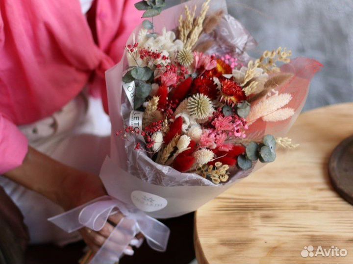 Букет из сухоцветов в подарок