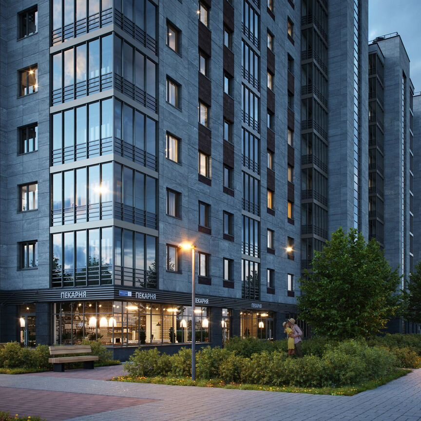 Квартира-студия, 22,5 м², 12/13 эт.