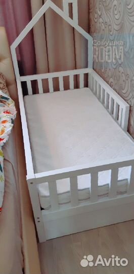 Детская кровать с бортиком на заказ