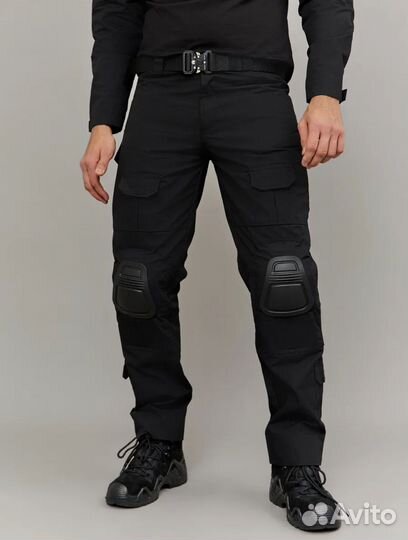 Тактический костюм G2 чёрный охрана