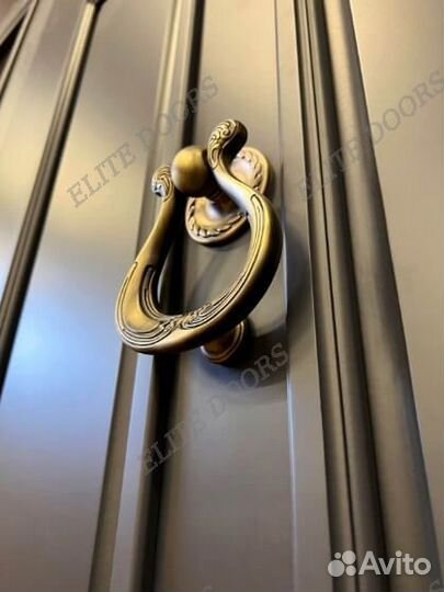 Парадная металлическая дверь в дом ED-357
