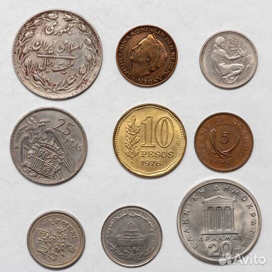 Монеты разные