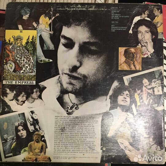 Виниловые пластинки Bob Dylan Desire