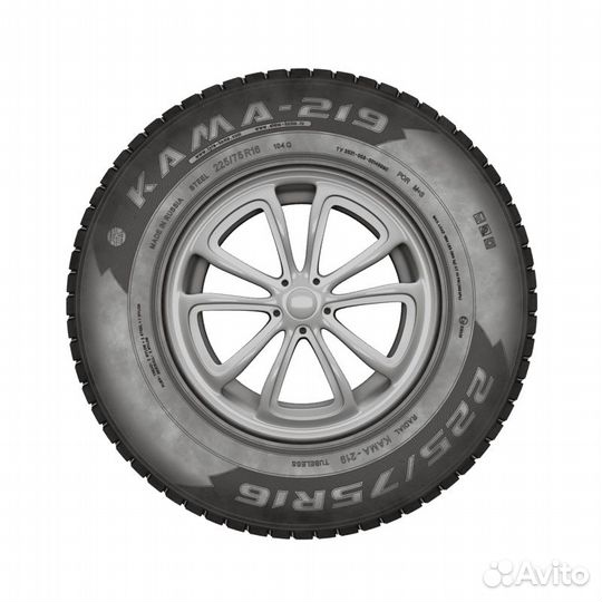 КАМА Кама-219 225/75 R16 104Q