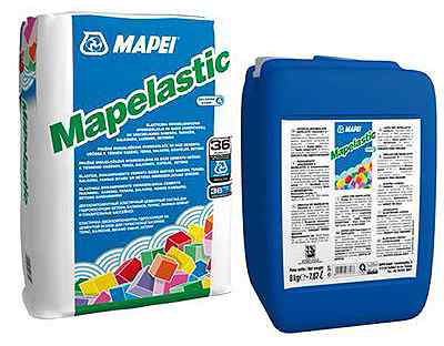Гидроизоляция цементная Mapei Mapelastic А+Б 32 кг