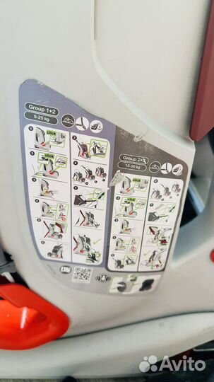 Автокресло britax romer advansafix