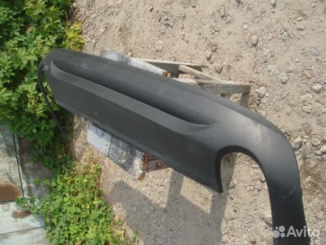 Вольво с60 накладка заднего бампера Volvo S60 10-1