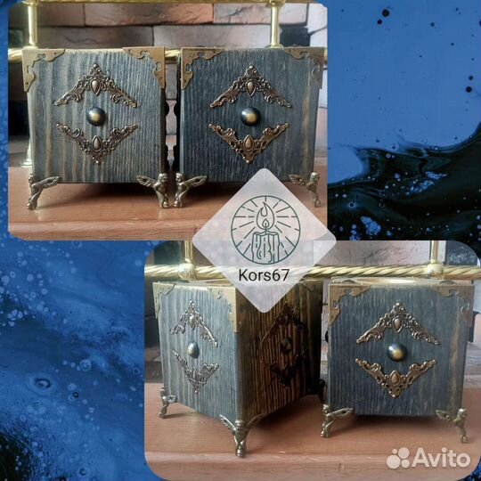 Подсвечники в готическом стиле