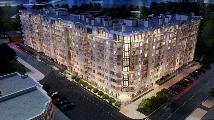 2-к. квартира, 124,6 м², 5/8 эт.