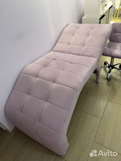 Кушетка для наращивания ресниц и стул