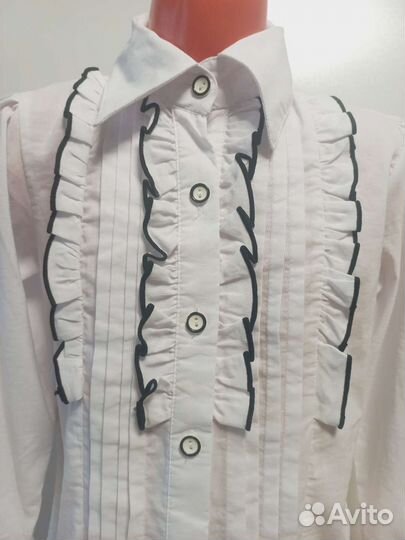 Блузка новая 122, 128, 134