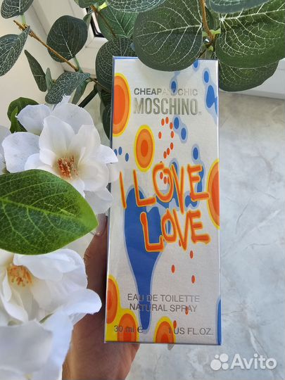 Туалетная вода moschino I love Love 30ml