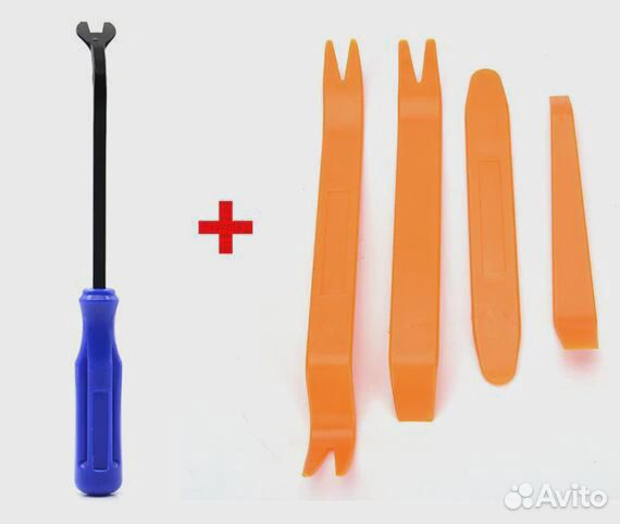 Съемники обшивки салона, пистонов, клипс для авто