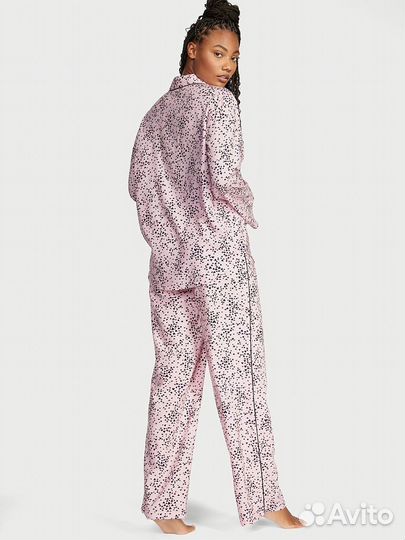 Пижама Victoria's Secret Flannel Long Pajama Set