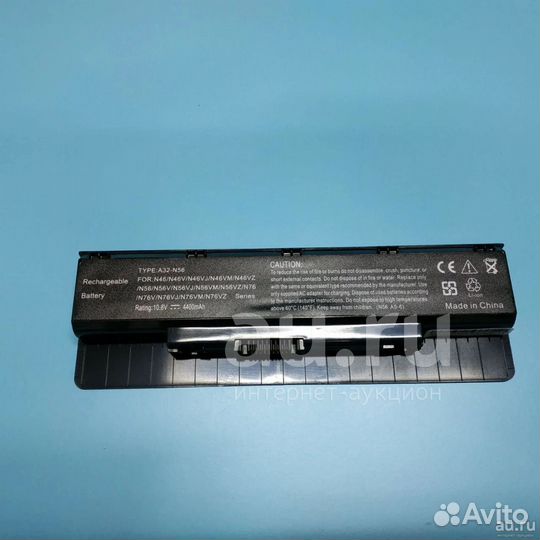 Аккумулятор A31-N56 для ноутбука Asus N46