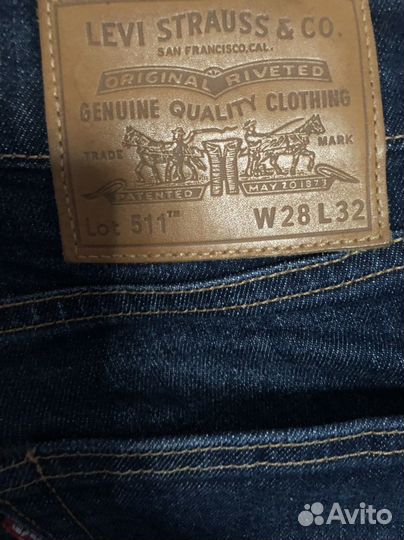 Джинсы мужские levis 511