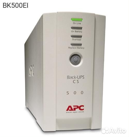 Ибп APC by Schneider Electric Back-UPS BK 500VA, T