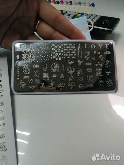 Пластины для стемпинга