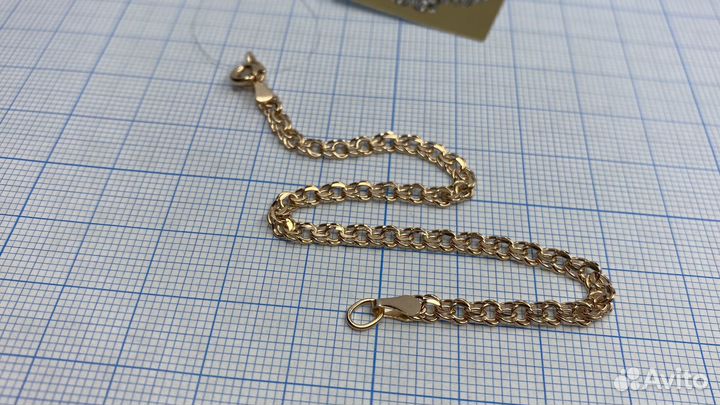 Золотой браслет 17