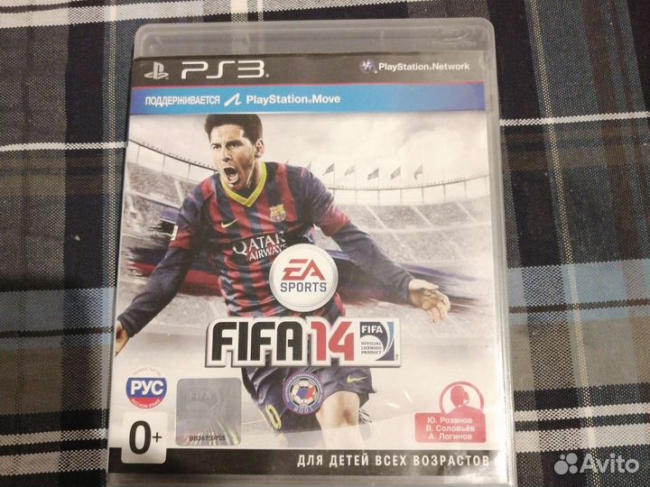 Диск для ps3 Fifa 14