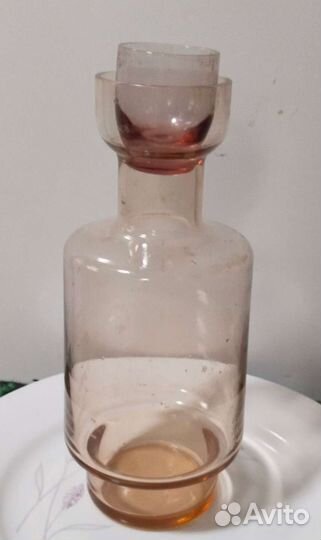 Графин СССР с рюмкой