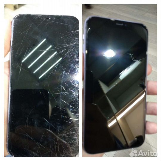 Переклейка, полировка стекла iPhone