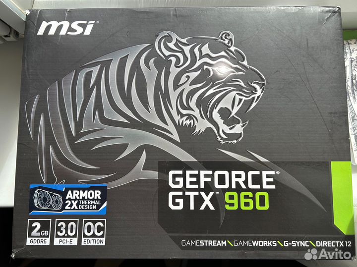 MSI GeForce gtx 960