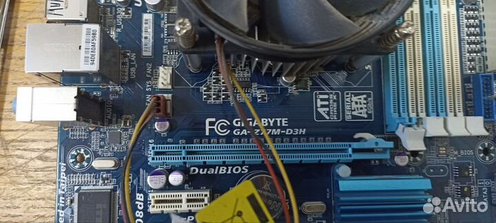 Материнская плата с процессором i5