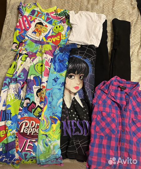 Вещи пакетом на девочку 158