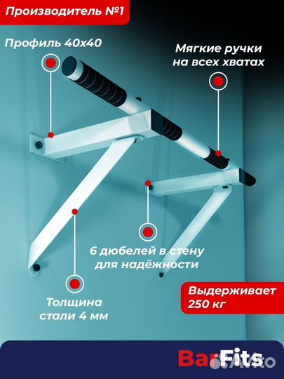 Турник настенный 