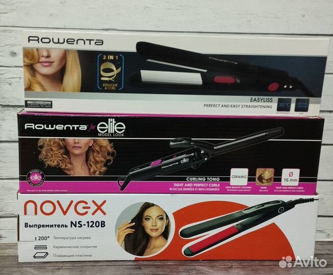 Шипцы и выпрямители для волос