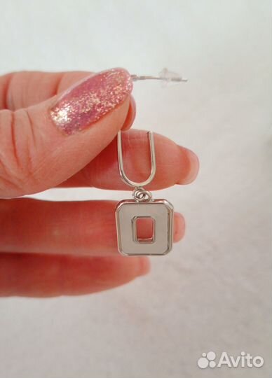 Новые дизайнерские серьги-пуссеты с перламутром