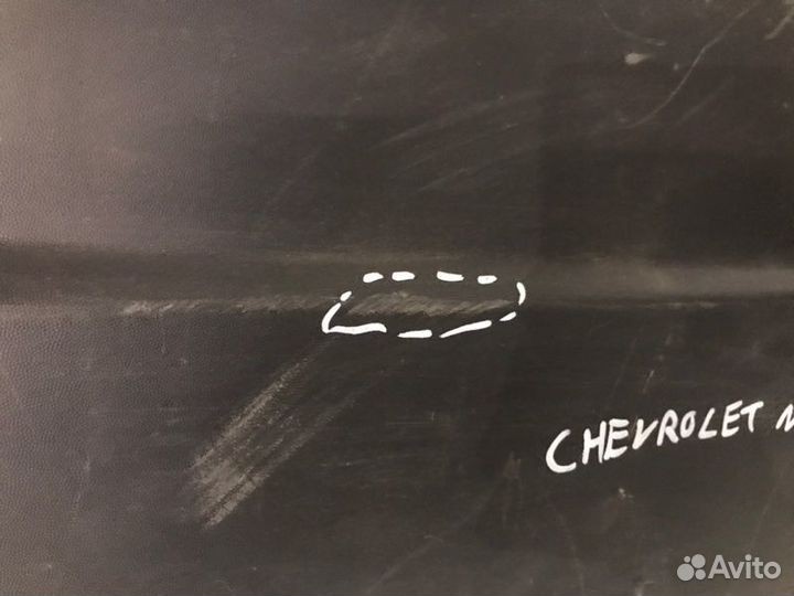 Накладка двери задняя левая Chevrolet Niva 2123