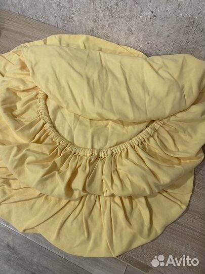 Наматрасник непромокаемый+3 простыни на резинке