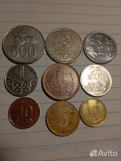 Монеты иностранные