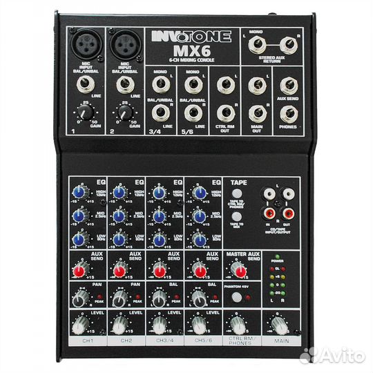 Микшерный пульт Invotone MX6