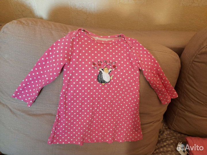 Туника для девочки 86