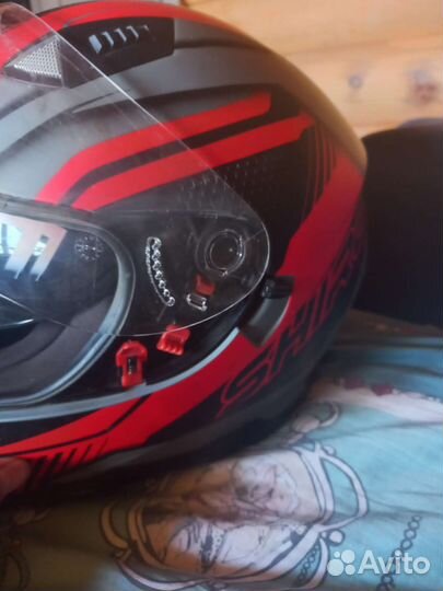 Шлем на мото спорт