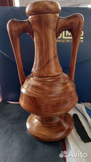 Кувшин из натурального карагача