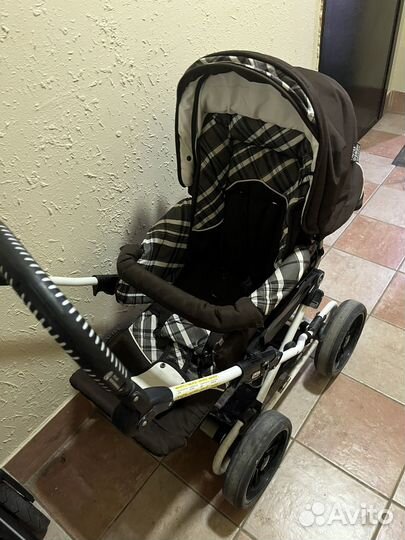 Коляска emmaljunga 2 в 1 на брони