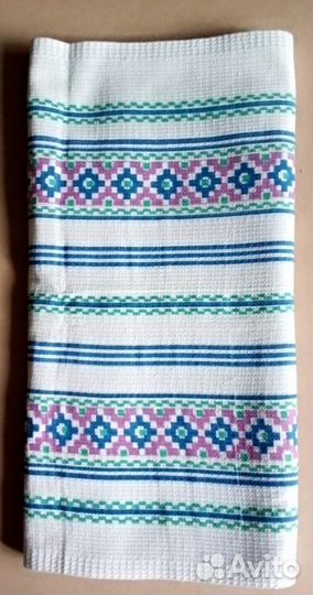 Вафельная полотенечная ткань