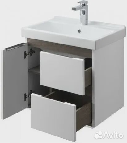 Тумба с раковиной aquaton (Акватон) 1a2585k0nrc80