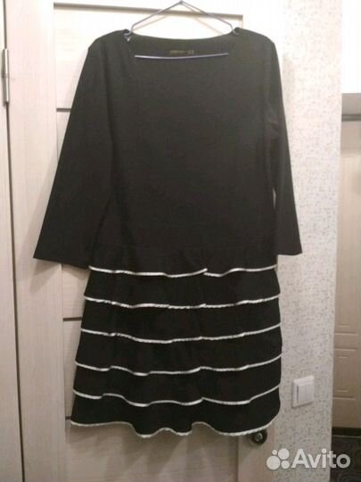 Платье чёрное