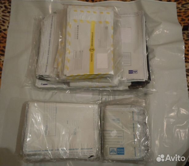 Конверты, пакеты 