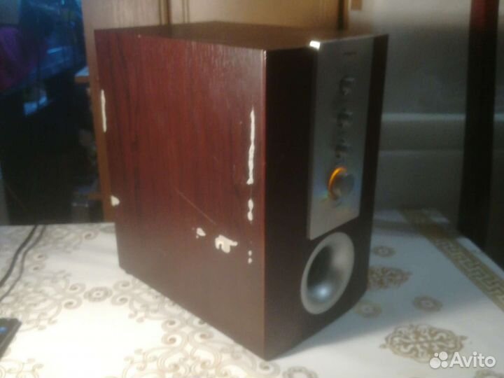 Усилитель - Сабауфер стерео +две колонки